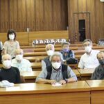 岐阜県商工団体連合会が県当局と意見交換。9月6日、午前。