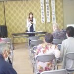 市政・県政報告会を岐阜市長森北にて開きました。10月15日、午前。