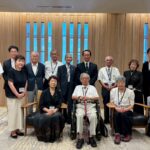 岐阜県原爆被害者の会（岐朋会）、被爆者の願いを継承する岐阜県民の会と江崎知事、堀教育長と懇談